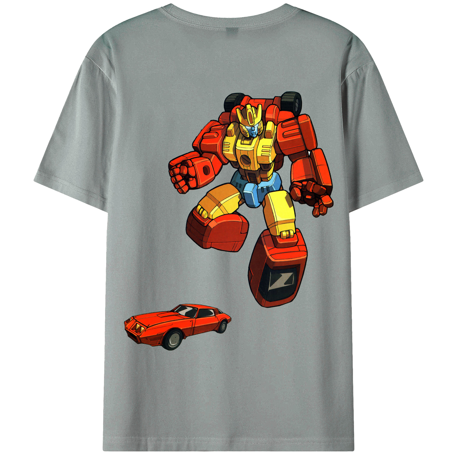 （画像用）  綿100％ メンズ半袖Tシャツ（バックプリント） 通気性